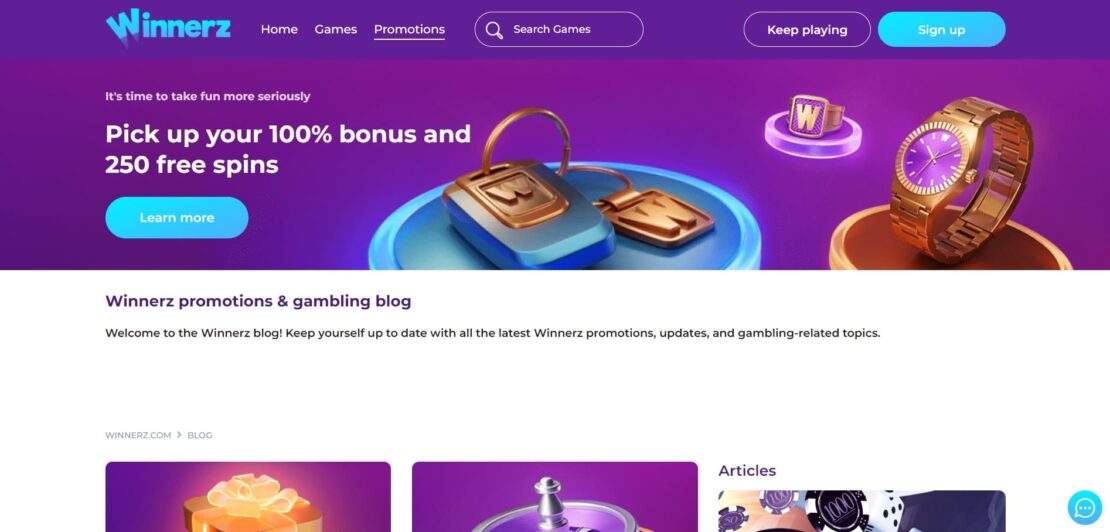 Winnerz Online Casino Kampagner