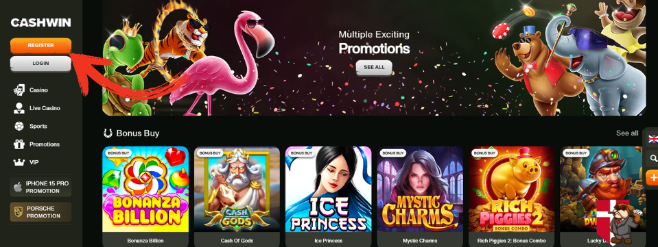 CashWin casino